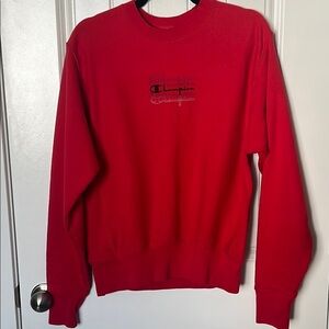 Vintage Champion Red Crewneck sweatshirt